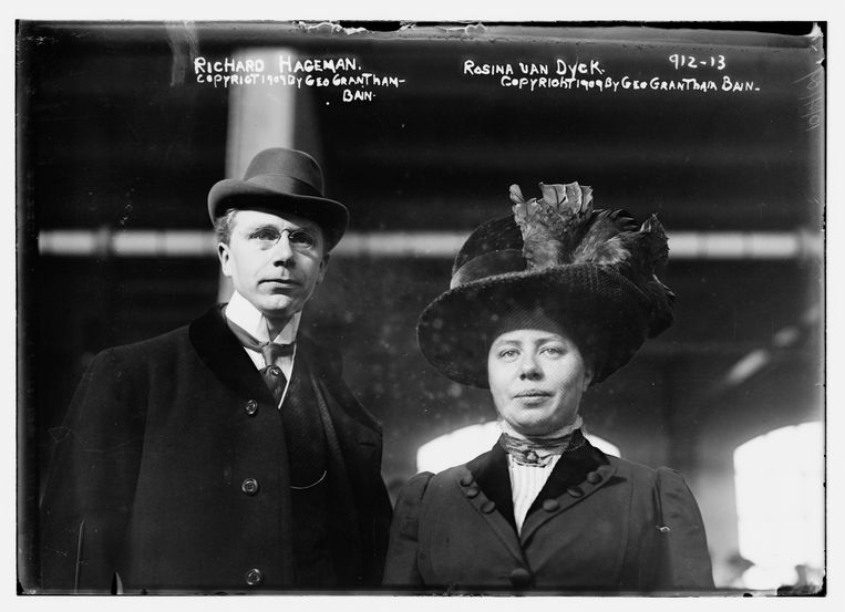 Richard Hageman en echtgenote Rosina van Dyck. Beeld Alamy Stock Photo