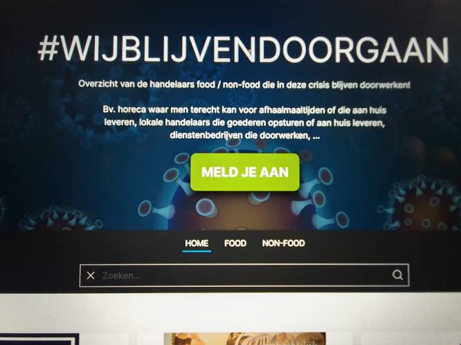Koppel lanceert gratis website voor alle bedrijven, zelfstandigen en horecazaken in Vlaanderen: wijblijvendoorgaan.be