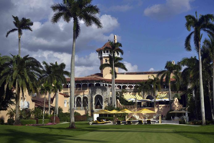 Trumps bekende golfresort Mar-a-Lago in Florida.