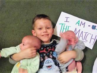 "Hij is onze superheld": Michael (4) redt leven van tweelingbroers met zeldzame ziekte