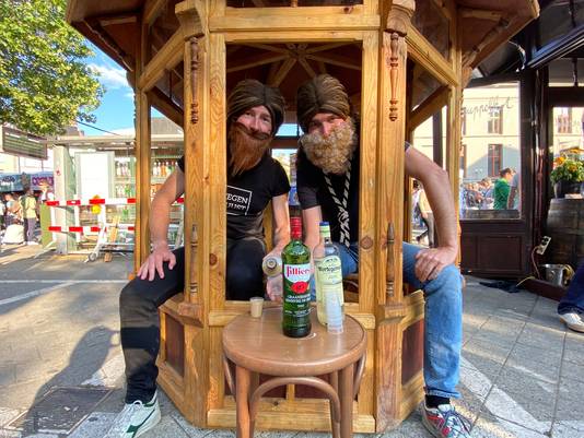 Mayor Matthias de Klerk and party mayor Bram van Breekevelt