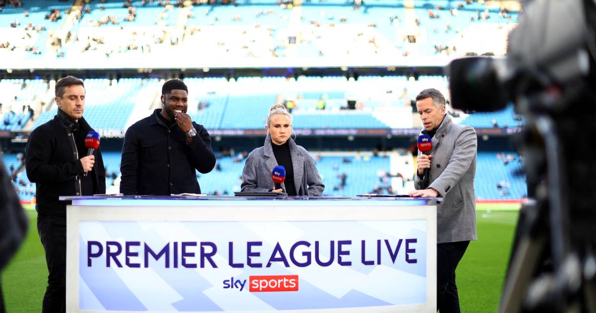 Nooit werd meer betaald voor tvrechten Premier League Sky Sports en