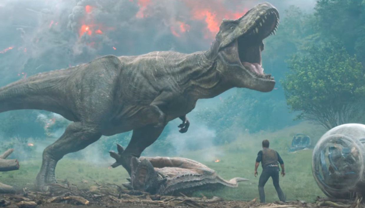 'Jurassic world: fallen kingdom' Beeld 