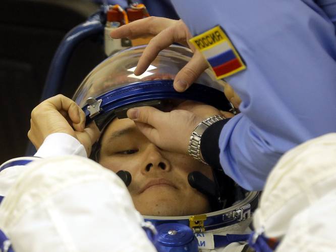 Japanse astronaut bezorgd over groeispurt van zo maar even negen centimeter in drie weken
