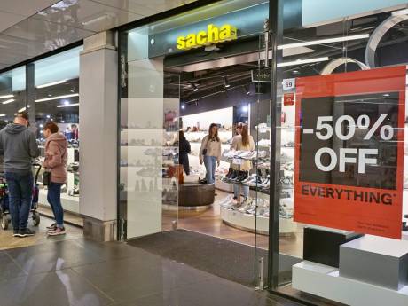 Schoenenketen Sacha (met vier Brabantse winkels) verdwijnt uit bijna alle winkelstraten