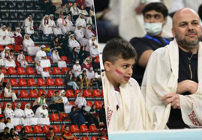 Supporters “morts de froid”, tribunes parsemées et équipe du Qatar “sans talent”: le match d’ouverture a tourné au “fiasco”