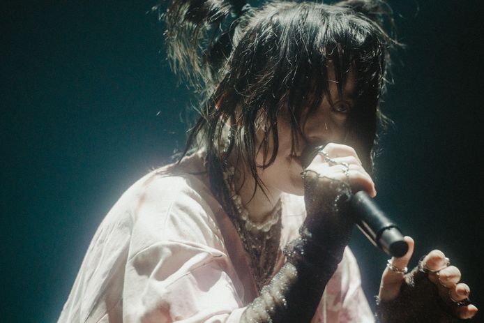 Billie Eilish in het Sportpaleis.