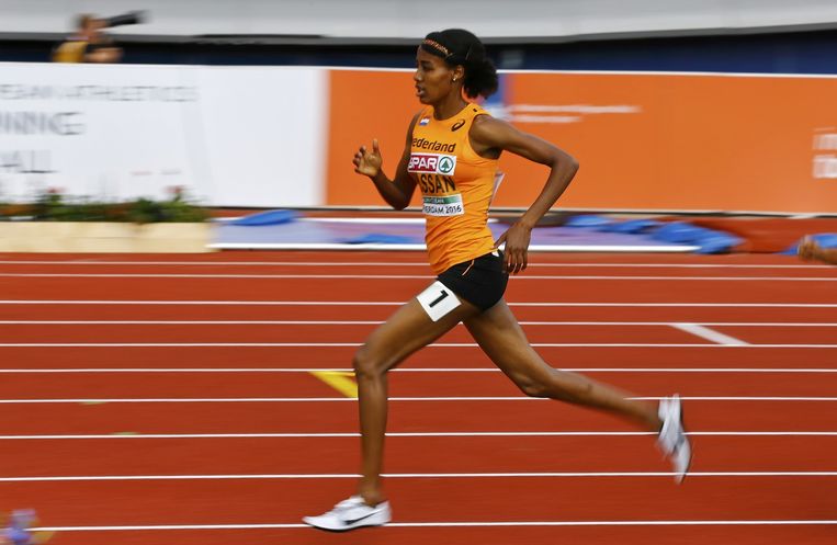 Sifan Hassan op de EK. Beeld reuters