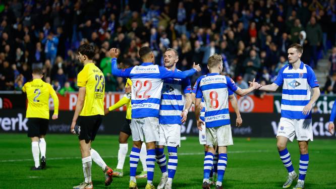 PEC Zwolle zet thuis tegen NAC Breda belangrijke stap richting eredivisie 