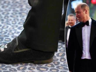 Prins William pronkt met opvallend schoeisel op de première van ‘Top Gun: Maverick’