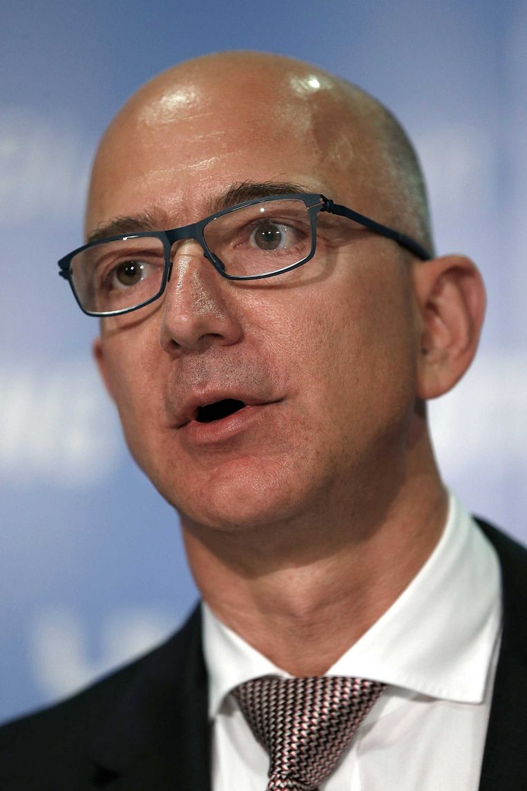 Amazon-baas Jeff Bezos. Beeld afp