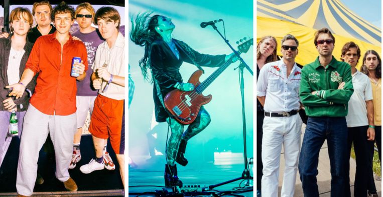 Shame, Slow Crush en The Vaccines Beeld Instagram / Stefaan Temmerman