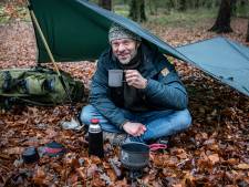 Overleven op de wintercamping: eerst rondje flink rennen, dan de tent in