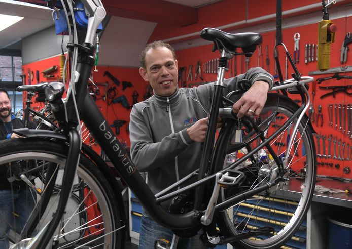 Stefan den Herder, eigenaar van fietsenwinkel Profile Van den Driest in Middelburg