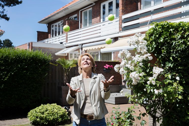 Marcella Mesker, oud-tennisster en tenniscommentator. Beeld Inge Van Mill