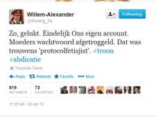 Fictieve Twitterprofielen Beatrix en Willem-Alexander aangepast