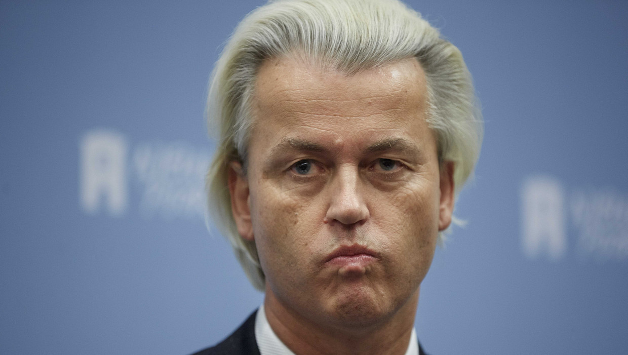 Wilders werd in 2011 vrijgesproken van het aanzetten tot haat tegen en discriminatie van moslims, niet-westerse allochtonen en Marokkanen en het zich beledigend uitlaten over moslims vanwege hun geloof. Beeld ANP