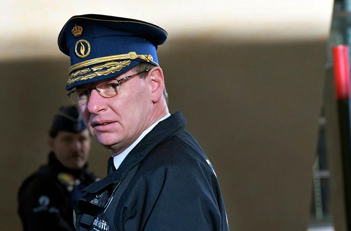 De Brusselse politiecommissaris Pierre Vandersmissen.