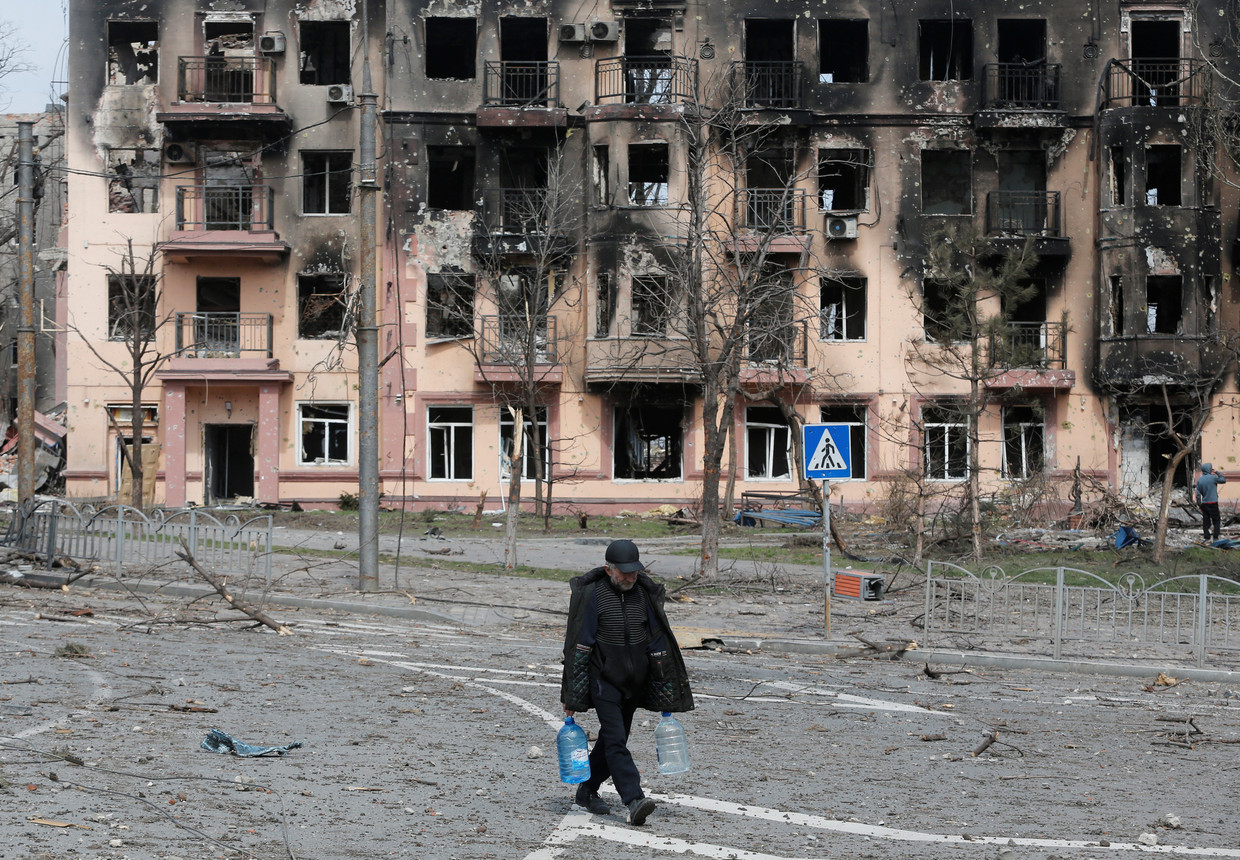 After more than six weeks of fighting, nearly all of Mariupol was invaded by Russians and pro-Russian rebels.  More than 10,000 civilians have already been killed in the coastal city, the mayor said.  Reuters photo
