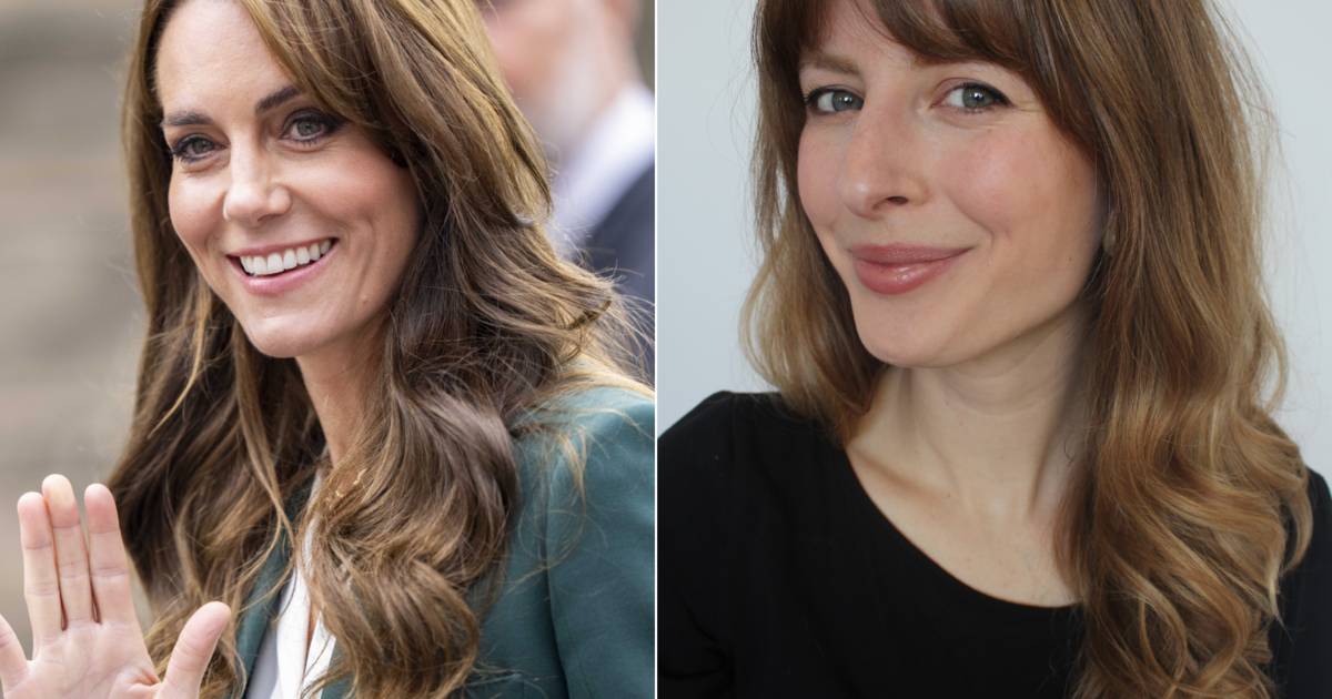 Everyone at “The Kate”: This is how you style your hair in Kate Middleton's hairstyle without having to blow-dry it |  Nina
