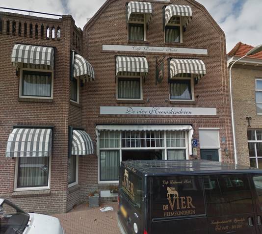 Hotel de vier Heemskinderen in IJzendijke.
