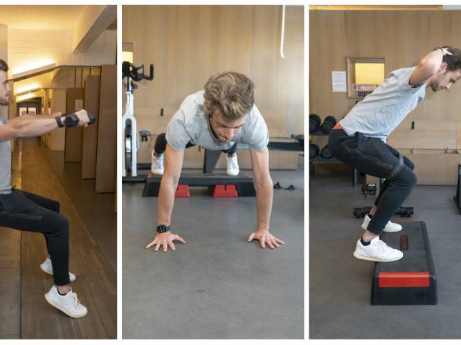 Kinesist toont hoe je spieren kweekt door stil te staan: “Ook professionele sporters gebruiken isometrische oefeningen”