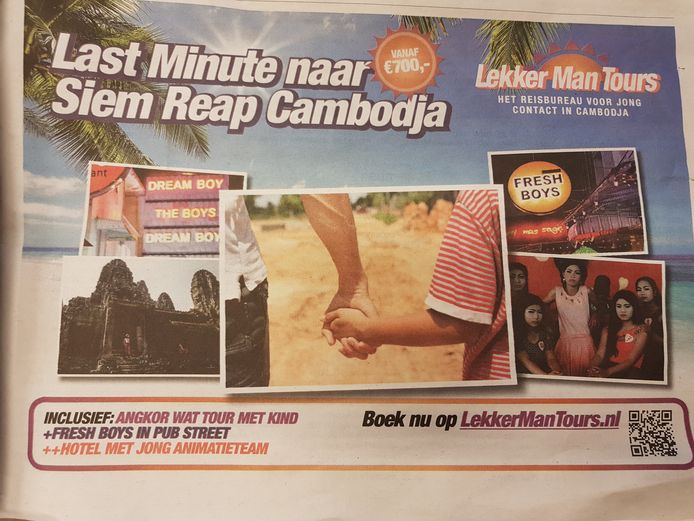 De omstreden advertentie verscheen vandaag in onze Nederlandse zusterkrant Algemeen Dagblad.