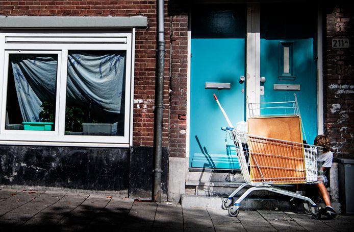 Een woning in een Rotterdamse wijk. Foto ter illustratie.
