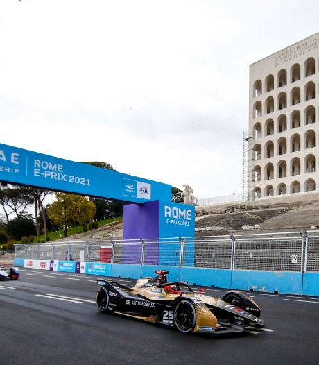 Frijns vierde bij Formule E in Rome, ongelukkige middag voor De Vries