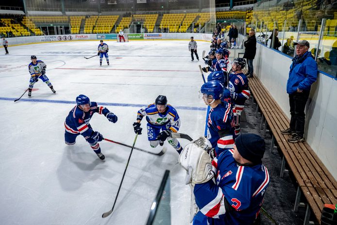 Archieffoto: Nijmegen Devils eerder dit seizoen tegen Leeuwarden.
