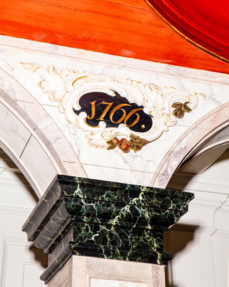 Het De Crane-orgel in de Hervormde Kerk in Waspik. Beeld Hilde Harshagen