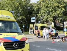 Stadsbus schept overstekende hardloper in Amersfoort