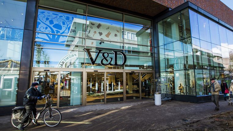 De vestiging van warenhuis V&D in Uden. Beeld anp