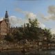 Prachtig, Amsterdam op 17de-eeuwse schilderijen. Maar het stónk er. Zodra het kan is het te ruiken in het Mauritshuis