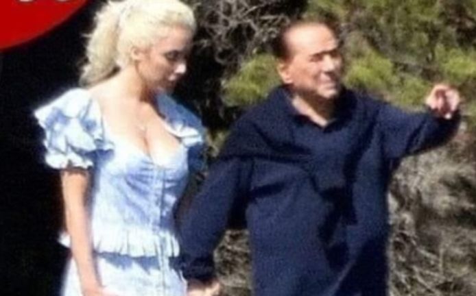 Silvio Berlusconi (83) en zijn nieuwe liefde Marta Fascina (30).