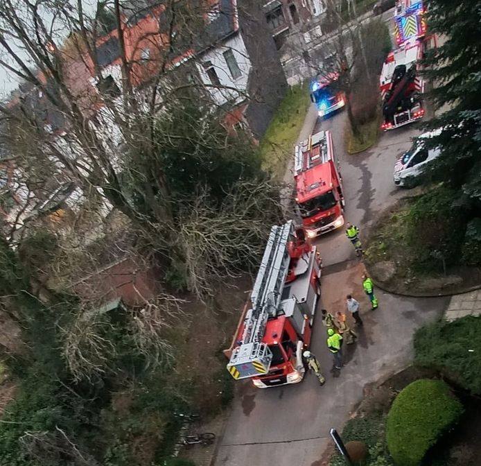 De hulpdiensten werden opgetrommeld, maar het bleek om loos alarm te gaan.