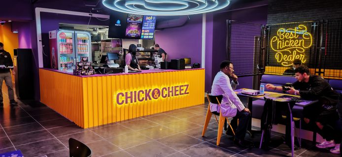 Restaurant Chick&Cheez, à Liège.
