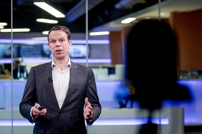 Hoofdeconoom Peter Hein van Mulligen van het Centraal Bureau voor de Statistiek.