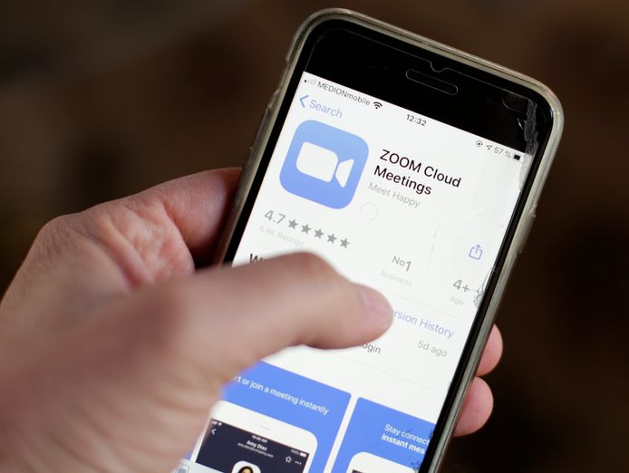 Zoom is sinds de coronacrisis een van de meest gedownloade apps.