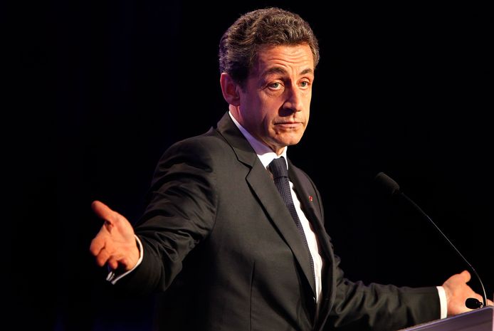 Nicolas Sarkozy en 2012