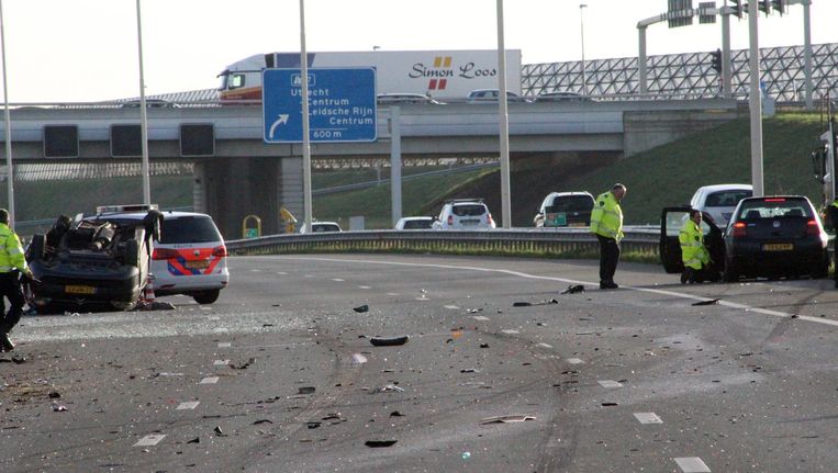 Het fatale ongeluk in Maarssen vond op 30 december plaats. Beeld ANP