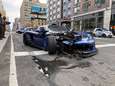 Twee miljoen kostende sportwagen laat spoor van vernieling achter in New York 