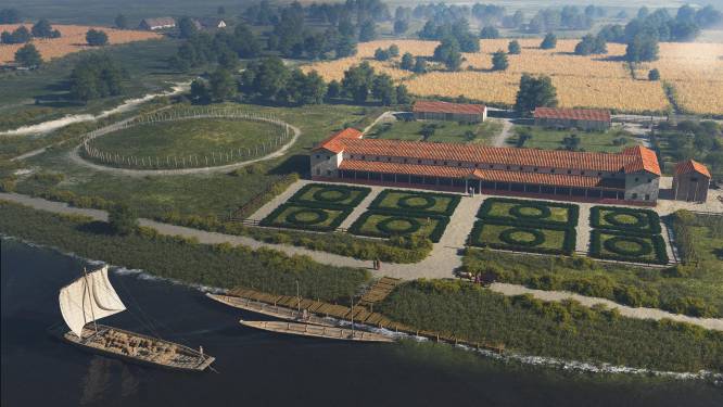 Oproep van Nijmeegse archeoloog Paul Franzen: ‘Bouw een Romeinse villa in Maas en Waal!’