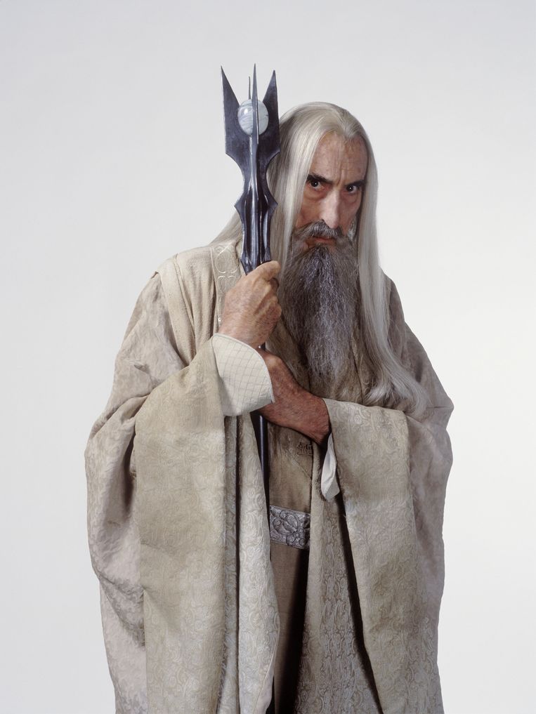 Saruman, gespeeld door wijlen Christopher Lee.  Beeld BELGAIMAGE