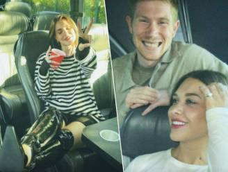 Kevin De Bruyne samen met Michèle Lacroix (en Steven Defour) naar concert Coldplay in het Etihad