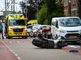 Traumahelikopter naar ongeval met scooterrijder en fietser: twee gewonden