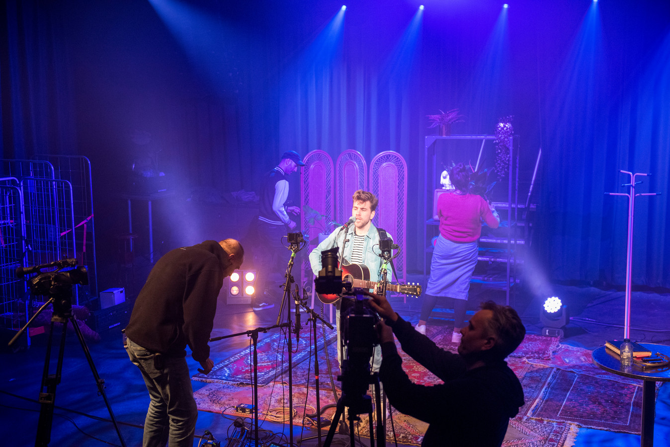 Bij De Effenaar in Eindhoven werden begin vorig jaar Isolation Sessions gehouden, optredens die worden opgenomen en 's avonds via streaming te zien zijn. Archieffoto's DCI Media