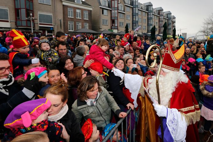 Een eerdere intocht van Sinterklaas in Nijmegen.