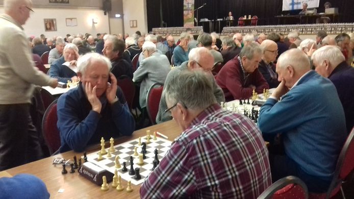 De laatste editie van het schaaktoernooi in Zetten.