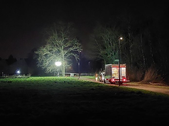 De omgeving van park Papenhof werd opgeschrikt door een schietpartij.